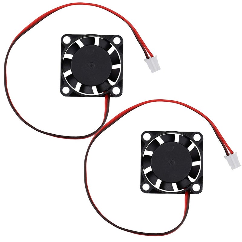 GDSTIME 2 Pack 25mm 5V Fan - Mini 25x25x7mm 2-Pin Brushless DC Cooling Fans for Aroma Diffuser Projector Incubator - Image 1